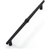 FURNIWARE 10 pezzi maniglie per mobili 192 mm distanza tra i fori Maniglie dell'armadio da cucina Maniglia dell'armadio da cucina maniglia dell'armadio-Nero