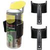 StealthMounts Supporto per bombolette aerosol, confezione da 2, supporto per bombolette spray, organizer per bombolette spray, supporto per bombolette spray, organizer per vernice spray, porta lattine