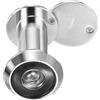 PATIKIL Spioncino per Porta da 9/16 Spioncino Porta a 180 Gradi Adatto per Spioncino da 1-3/8 a 2-3/8 con Copertura per Privacy Rotante per Casa, Ufficio, Hotel, Argento