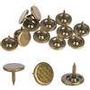 Tomotato 100 Pezzi Chiodini per Tappezzeria, Puntine da Disegno per Unghie per Mobili a Testa Piatta in Stile Vintage in Bronzo per La Decorazione della Porta del Divano di Mobili(9 x 8mm)