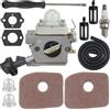 ZAMDOE BG56 Filtro Aria carburatore per Stihl BG56 BG56C soffiatore Sostituisce C1M-S260B 4241-120-0632 4241-120-0622 4241-120-0615 4214-120-1800 Parti con Filtro Tubo Carburante Candela