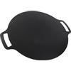 Haofy Padella per Barbecue Coreana, Griglia per Barbecue Coreana Antiaderente Padella per Griglia in Pietra Maifan Circolare, Diverse Dimensioni Disponibili, può Essere Utilizzata (32CM)