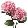 Briful Fiori artificiali di ortensia realistici al tatto, fiori finti alti 63 cm, piante di ortensia a stelo lungo, fiori artificiali per esterni, giardino, matrimonio, decorazione per la casa