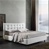 LettiPer IT - Letto Matrimoniale con Contenitore Stella PERSONALIZZABILE Imbottito King Size 160x190 o 160x200