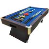 Simbashopping Tavolo da Biliardo Professionale con Accessori per Carambola e Snooker - Biliardo da Adulti Robusto - 8 Ft Bellagio