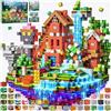Crifeton Costruzioni Magnetiche per Bambini 220 PCS 2CM 3+ Giochi Cubi Magnetici, Building Blocks Giocattoli Montessori a Partire da 3 4 5 6 7 8 9 10 11 12 Anni Regali di Compleanno per Ragazzi