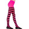 W WIDMANN MILANO Party Fashion - Collant a righe per bambini, accessori per costumi da strega, coccinella, ape, elfo, per tutti i giorni e molto altro ancora
