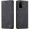 owlhold Cover Xiaomi Redmi Note 10 4G (Non per 5G) Custodia Redmi Note 10S Portafoglio Flip[Antiurtoo][Cavalletto][Carta Fessura] Cover Pelle per Redmi Note 10 4G/Note 10S/POCO M5S 4G -Nero