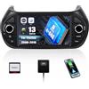 SIXWIN [8 Core 4+64G] SIXWIN Android 13 Autoradio per Fiat Fiorino 2008-2016 con CarPla/Android Auto/Mirror Link,7 Pollici HD Schermo Navigatorecon con WiFi Bluetooth 5.0 FM/RDS DSP 32EQ