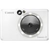 Canon Fotocamera Istantanea Canon Zoemini S2 Bianco Perla (4519C007) - Prodotto in Italiano [Prodotto ufficiale - Garanzia Canon 2 Anni]