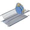 OEM SYSTEMS Scolapiatti per pensili da cucina con Vaschetta in Acciaio Inox Cm 76