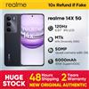 Realme 14X smartphone 5G Dimensity 6300 Chipset 50MP AI Camera 120Hz Eye Comfort Display Android 15 - Peridot Green