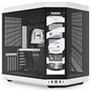 Hyte Y70 Tuoch - Panoramic LCD Tuoch Mid-Tower ATX Bianco e Nero