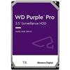 Western Digital WD Purple Pro 18TB per Smart Video, Hard Disk interno da 3.5", Tecnologia AllFrame, 7200 RPM, Cache da 512 MB
