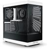 HYTE Y40 Panda Case Mid-Tower con doppio pannello in vetro temprato - Bianco/Nero