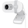 Logitech Brio 100 Full HD WebCam per riunioni e streaming Bianca