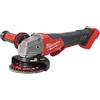 Milwaukee Smerigliatrice angolare 115 mm a velocità variabile con interruttore a paletta e freno M18 FUEL (M18 FSAGV115XPDB-0X)