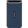 Transcend ESD370C 250 GB | SSD Portatile, USB 3.1 Gen 2, USB Type-C - Blu