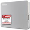 Toshiba Canvio Flex 1TB | Hard disk esterno, USB 3.2 Gen 1 (fino a 5Gb/s), per smartphone, tablet, Mac e PC Windows - Argento