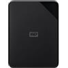 Western Digital WD Elements Portable SE 2TB | Hard disk esterno portatile, USB 3.2 Gen 1 SuperSpeed (5 Gbps), plug-and-play - Nero