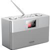 Kenwood CR-ST100S Smart Radio con DAB+ e Wi-Fi, Silver