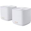 ASUS ZenWiFi XD5 W2PK Dualband 2.4 GHz 5 GHz WiFi 6 802.11ax White Internal