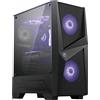 MSI MAG Forge 100M Midi Tower Nero, Trasparente