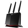ASUS 4GAC86U wireless router Gigabit Ethernet Dualband 2.4 GHz 5 GHz 3G 5G Nero
