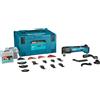 Makita Multiutensile da 18V - Senza batterie e caricabatterie, in Mbox, acc. impostato