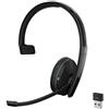 EPOS I SENNHEISER ADAPT 230 Headset op oor Bluetooth draadloos USB Nero gecertificeerd voor Microsoft Teams geoptimaliseerd voor UC 1000881
