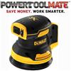 DeWALT DCW210N portable sander Sheet sander XR 18V 12000 OPM Nero Yellow DCW210NXJ