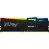 Kingston Technology FURY Beast 16 GB 5200 MT/s DDR5 CL40 DIMM RGB