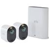 Arlo Ultra 2 Beveiligingscamera 4K Bianco Duo Pack VMS5240200EUS