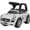 vidaXL Automobile a Spinta Mercedes Benz Bianca Cavalcabile Bambini