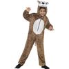 Smiffys Costume da tigre, marrone, include tuta con cappuccio