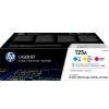 HP ORIGINALE HP Multipack ciano / magenta / giallo CF373AM 125A CB541A + CB542A + CB543A mod. CF373AM 125A EAN 887111403025