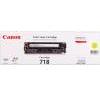 CANON ORIGINALE Canon toner giallo 718 Y 2659B002 ~2900 Pagine mod. 718 Y 2659B002 EAN 4960999628547