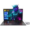 PINSTONE PC Portatile 15,6 pollici 16GB RAM LPDDR4 512GB SSD Notebook Celeron N5095 Processore Computer Portatile touch ID, WiFi5, Bluetooth 4.0, USB 3.0, per studenti, business e intrattenimento.