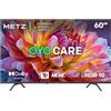 Metz UHD 60 Pollici Smart TV 4K, 60MUF7000Z, 60hz, MEMC, Dolby Audio, HDR10, Googlecast,Tuner DVB-T/T2/C/S/S2/Analogico