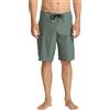 Volcom MOD Tech 20 Boardshort Swim Trunk Costume a Boxer, Verde Oliva Chiaro, 33 Uomo