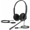 Yealink Cuffia Yealink YHS34 Duo Nero [YEA]