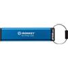 Kingston Pen drive 256GB Kingston IronKey Keypad 200 USB 3.2 tipo-A Blu [IKKP200/256GB]