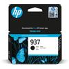 Hp Cartuccia a getto d'inchiostro Hp 937 4S6W5NE 1250 pagine Nero