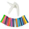 OFFCUP Igiene Dentale Kit Portatile Set per la Pulizia Dei Denti Pulizia dei Denti Ortodontico Specchio Dentale Spazzolino a V Spazzolino Interdentale Filo Interdentale Cera Dentale -Viola