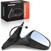Frankberg Specchietto retrovisore esterno elettrico destro 7 Poli | &-Riscaldato, &-sensore di temperatura; Compatibile con: Mito 955