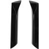 Aramox Spoiler Laterale per Lunotto compatibile con SEAT 5F FR Mk3 MK3.5 2013-2021, 2 Pezzi, ABS Nero Lucido