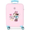 Disney Joumma Bags, Minnie Imagine, Valigia per bambini, Valigia per bambini, Realizzato in ABS, Un materiale, quattro ruote doppie girevoli multidirezionali, Blocco laterale a Combinazione.,