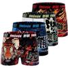 FREEGUN Boxer Bambino Japanimals, Slip Ragazzo Traspirante, Elastico e Morbido (Set di 3), Taglia 8/10 Anni