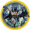 Procos 93452 - Piatto da festa Batman, 23 cm, 8 pezzi, piatti usa e getta, in carta, per compleanno dei bambini, set da festa, FSC® Mix