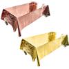 YSJCHEBS Confezione da 2 Tovaglie Lucide, Decorazioni per La Tavola di Compleanno, Tovaglia di Compleanno, Decorazioni di Compleanno per Donne, Decorazioni Rosa per Le Feste